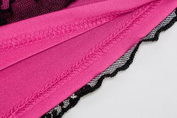 2020 Išgalvotas Sexy Moterys Vasarą Apkarpyti viršūnes Diržas Nėrinių Gėlių Laivapriekio kaklaraištis Strappy Streetwear Klubas Camisoles Backless Spausdinimo Tiulio Liemenė