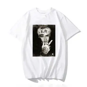 2020 Lil Peep T-Shirt Marškinėliai Vyrams Kawaii Vasaros Viršūnes Animacinių Filmų Karatė Grafinis Tees Mados Marškinėliai, Unisex Harajuku Marškinius Vyras
