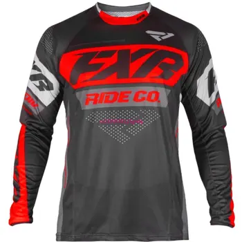 2021 NAUJAS FXR Motokroso Marškinėliai Motociklo Striukė Off-road T-shirt Važinėti Dviračiu ilgomis rankovėmis Jersey Moto Jaquetaelectric Motociklas