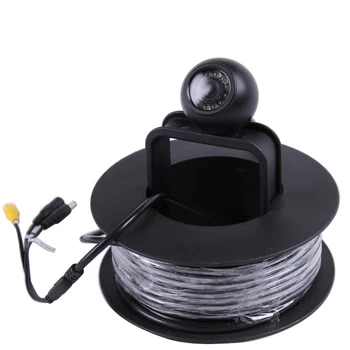 20Meters Gylis Povandeninį Fotoaparatą su 12PCS balta LED & Led Reguliuojamas Žuvų Ieškiklis & Nardymo Fotoaparatas