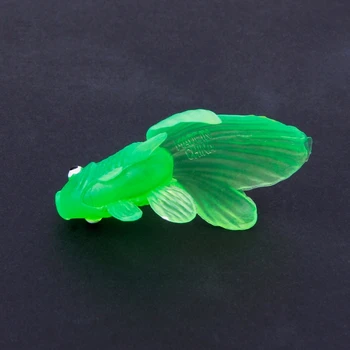 20pcs Gumos Modeliavimas Mažos Žuvelės Aukso Žuvys Vaikams Žaislas Apdaila Vonios Žaislas BX0D