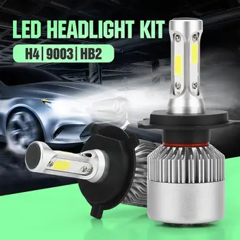 2vnt kūrybos automobilį, LED žibintai, automobilių lemputės vienos lempos dviguba lempa automobilių vandeniui automobilių žibintai LED high spindulių lempos mažai šviesos lempos