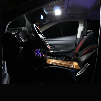2x LED Panel Lengvųjų Automobilių Interjero Žemėlapis Dome Kamieno Lempučių Lempa JEEP Wrangler Grand Cherokee Vadas Kompasas 
