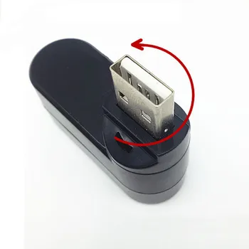 3-Port USB 2.0 HUB Pasukti Splitter Pratęsimo Dock USB Hub PC Notebook @M23