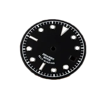 30.4 mm Sterilaus Black Watch Dial 