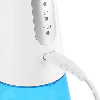 300ML Vandens Bakas Elektros Žodžiu, Irrigator USB Įkrovimo Vandens Flosser Nešiojamas Vandeniui Dantų Dantų Vandens srovės Purškimo Įtaisas