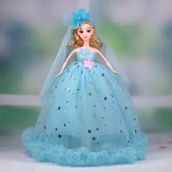 35 cm, 3D modeliavimas, akių vestuvių suknelė supainioti lėlė mergaitė žaislas supainioti lėlė mergaitė žaislas viena mergina žaisti namuose žaislas dovana dovana lėlės