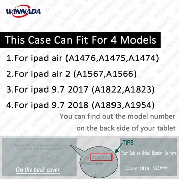 360 Sukasi PU Odos Smart Cover iPad Pro Oro 2 3 Flip Case for iPad Mini 2 3 4 150PCS/daug