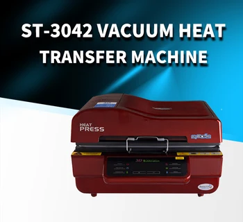 3D dulkių šilumos perdavimo aparatas, vakuuminės taurės skrudintuvas terminio pernešimo spausdintuvas ST3042