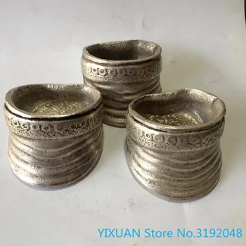 3pcs Senovės Kinijos monetos, monetas, sidabro luitai, pasagos spaudinių, kolekcijų metalo apdaila