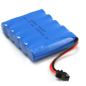 4 pack Anmas Galia NI-CD NICD Baterijas, 1400mAh 6 V Įkraunamos AA Baterijos SM Plug Pilhas Recarregaveis