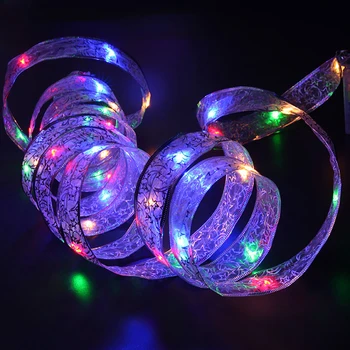 4M 40 LED Lempos, Karoliukai, Kaspinas, Lankas Ryškios Šviesos Kalėdų Šeimos Vestuves Kalėdinė Dekoracija Namų Dekoro Naujųjų Metų 2021