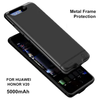 5000mAh Pratęstas Telefono Baterija Atveju Huawei Honor V20 Anti-drop Nešiojamų Galia Banko Huawei honor v20 Baterijos Kroviklis Atveju