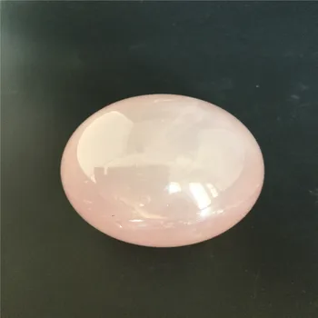 50mm Natūralus rožinis krištolo rutulį gydymo milteliai krištolo rutulį reiki kristalų ir akmenų