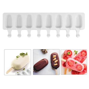 8 Ice Cream Silikono Formos Popsicle Silikono Formos 