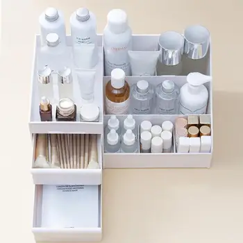 9 Tinklų Kosmetikos Laikymo Dėžutė Plastiko Vaistinėlėje Stalčių Įvairenybės Papuošalų Organizatorius Didelės Talpos, Sandėliavimo, Tiekimo
