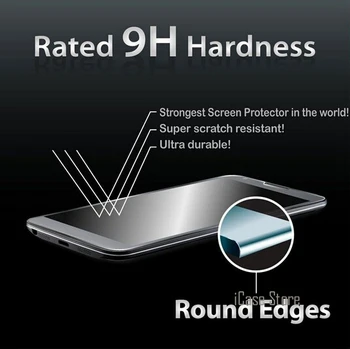 9H 0.26 mm Vandeniui atsparus Grūdintas Stiklas Filmas Doogee X5 Pro X5S X6 X6 pro HT 5 6 7 Ekrano Protecter Filmas Atveju Su Stipriais Paketas