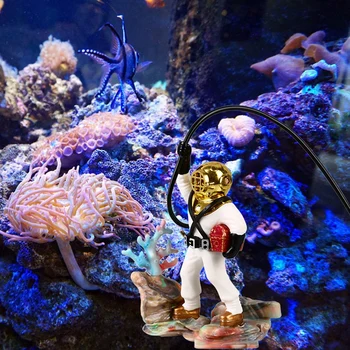 Akvariumo Žuvų Bakas Kraštovaizdžio Dekoro Jūros Lobis Naras Medžiotojas Oro Veiksmų Ornamentas, Papuošimas Naras Įdomus Dizainas Žuvų Bakas Ornamentu