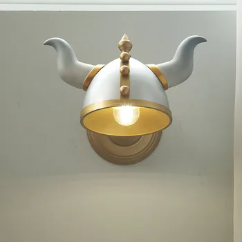 Amerikiečių animacinių filmų kariai sienos lempos berniukas, miegamojo, vaikų kambario lempos puikus matador kūrybos skaitymo sienos lempos