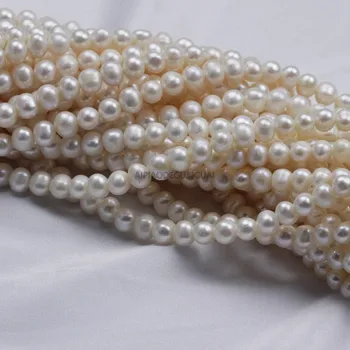 APDGG 9mm bulvių apvalios perlas sruogos prarasti karoliukai moterų lady papuošalai 