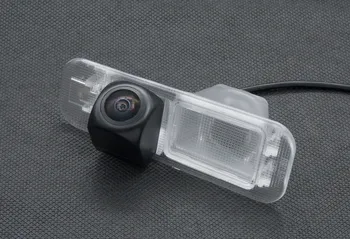 Atvirkštinio vaizdo Kamera HAINAUT 1080P Fisheye automobilių Stovėjimo aikštelė, Automobilio Galinio vaizdo Kamera Kia K2 Rio Sedanas 2011 m. 2012 m. 2013 m. m. m.