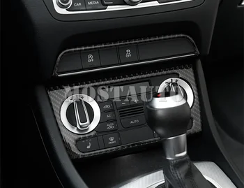 Audi Q3 8U Anglies Pluošto Konsolės Oro Sąlygos Mygtukas Rėmo Dangtis 2012-2017 2vnt Automobilių Aksesuarų, Interjero, Automobilių Puošimas, Automobilių Apdailos
