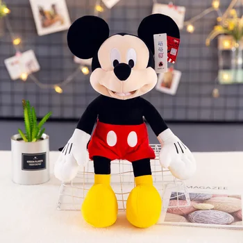 Aukštos kokybės Originali Disney Mikė Lokys Mickey Mouse Minnie Pliušinis Žaislas, Lėlė 30cm Vaikų žaislas Kalėdų Dovana Gimtadienio 2019 Naujas