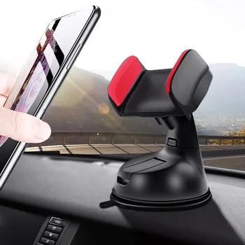Automobilinis Telefono Laikiklis GPS Automobilio prietaisų Skydelyje Auto Windows Oro Angos Stovi Parama 3.5-6.3 colių Smartfon, Mount Automobilinis Telefono Laikiklis
