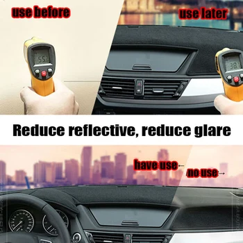 Automobilio prietaisų skydelio dangtelis Honda Vezel XR-V 2013-2016 m. kaire ranka vairuoti prietaisų skydelio kilimėlis trinkelėmis dashmat automobilių Priemonė platformos priedai