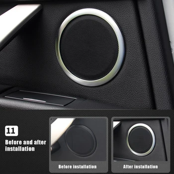 Automobilio salono modifikacija naujas BMW 3 Serijos 2013 - GT 316i 320li galinio vaizdo veidrodis china sveiki pedalo dekoratyvinis rėmelis