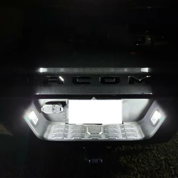 Automobilių 18-SMD Pilnas LED Balta Licencijos numerio apšvietimo Lemputės TOYOTA Tacoma 2016 -2019
