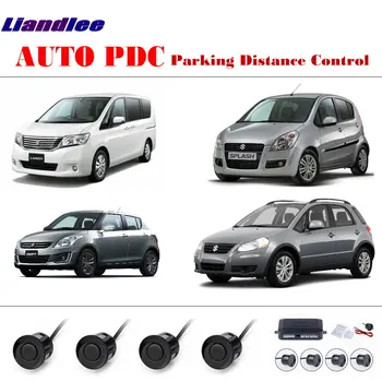 Automobilių PDC Parkavimo Atstumo Kontrolė Suzuki Landy/Splash/Swift/SX4 AUTO Radarai, Jutikliai, Atbulinės eigos Radaro Pagalba Sistema