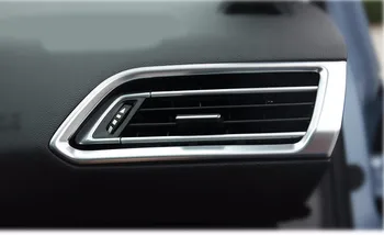 Automobilių Reikmenys LR Oro kondicionavimo Angos Dangtelį ABS Chrome 