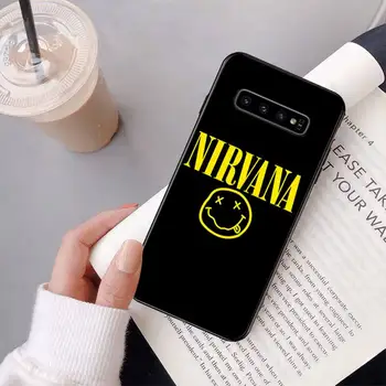 Babaite Nirvana Kurt Cobain Telefono dėklas Samsung Galaxy S6 S6edge Plius S7 S7edge S8 S9 S10 S20 Plius