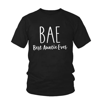 BAE Marškinėlius Geriausia Teta Kada nors Marškinėliai Moterims Didžiuotis Teta Naujas Teta T-Shirt Mados Tumblr Tee Marškinėliai Femme Medvilnės Juokinga Tshirts