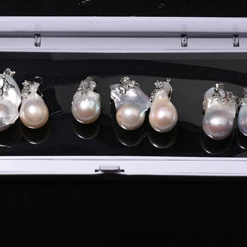 Baroko Perlas S925 Skiedra Netaisyklingos Formos Prarasti Karoliukų, skirta 