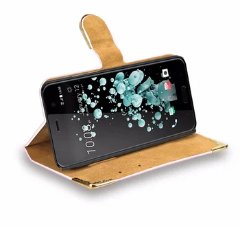 Bling Atveju, HTC U Žaisti Piniginės Diamond Odos Atramą Maišelį Coque Case Cover For HTC U Žaisti