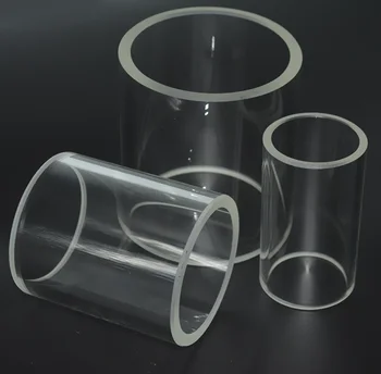 Borosilikatinio stiklo kolonėlė, Borosilikatinio stiklo vamzdis, Aukštis 300mm, Storis 4----10mm