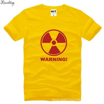 Branduolinės spinduliuotės kūrybinio gyvenimo asmenybė Spausdinti Mens Vyrų Marškinėliai T-shirt Mados Naujų Medvilnės Marškinėlius Tee Camisetas Masculina