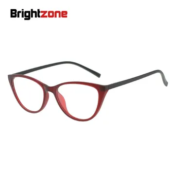 Brightzone Cateyes Plastikiniai-Titano TR-90 Pildymo Recepto Akiniai Rėmeliai, Akiniai Moterų Oculos De Grau Priedai Gafas