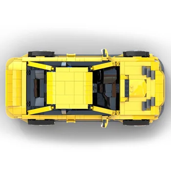 Buildmoc E46 M3 Cabriole Superautomobilį Transporto Priemonių, Lenktynininkų Sportinio Automobilio Pritaikymas 49496 Technikos Modelių Kūrimo Blokus, Plytas, Žaislų, Dovanų Vaikas