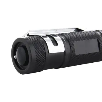 CASTNOO Mini 1000 Liumenų Q5 LED Žibintuvėlį, Fakelą Reguliuojamas Fokusavimo Lauko Iki AA ar 14500 Baterija