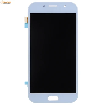 Catteny 1Pcs A7 2017 Lcd Samsung Galaxy A720 Lcd A720F Ekranas Touch Ekrano Skydelis skaitmeninis keitiklis Asamblėjos Įrankiai