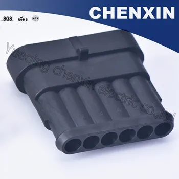 Chenxin 5-20 psk 6 Pin male jutiklių prijungimo laido jungtis 282090-1 282108-1 Vandeniui auto jungtis plug