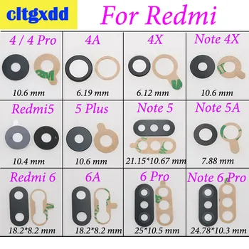 Cltgxdd Fotoaparatas Objektyvo Dangtelis Xiaomi Redmi 4 5 Plius 6A 6 Pro Pastaba 4X 5A 6Pro Telefono Kameros Stiklo lęšiai Padengti Atveju Raštas