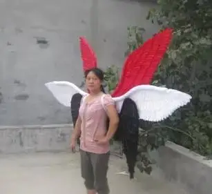 COOL!Mados modelis podiumo etapo rezultatais matyti, populiarūs ir mados didelio dydžio aukštos kokybės šešis sparnus angelo sparnu