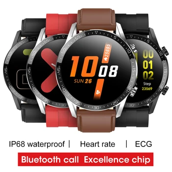 Daugiafunkcis Smart Watch Vyrų Širdies ritmas, Kraujo Spaudimas Informacija Priminimas Sporto Vandeniui Smart Watch 