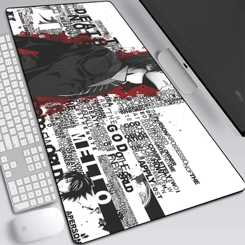 Death Note Anime Didelis Žaidimų Pelės Mygtukai Stalo Padėklas Kompiuterio Klaviatūros Mygtukai Stalas Bloknotas Office Pelės Mygtukai