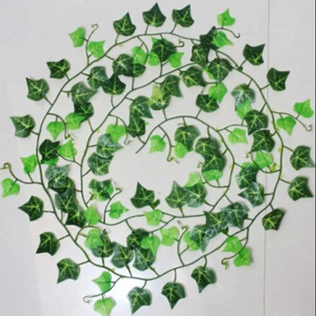 Dirbtinis Girliandą Ivy Vynuogių Palikti Augalų Scindapsus Netikrą Dirbtiniais Lapai Namuose Kalėdų Vakarėlį Kabo Dekoro Žalia 250cm