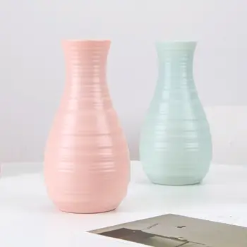 Dirbtinė Keramikos Vazonas Butelis Augalų Išdėstymas, Konteinerių Šiaurės Plastikinės Vazos, Namų Biuro Dekoras